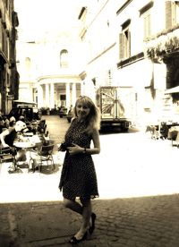 Full length of woman standing in city