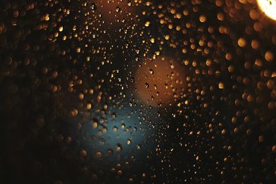 Close-up of illuminated lights