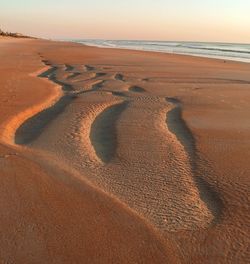 Scenic view of beach