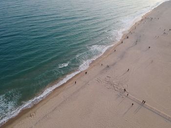 Scenic view of beach