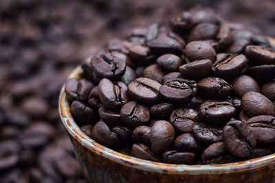 Close-up of coffee beans