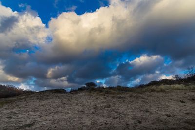 Panoramic view of landscape against sky