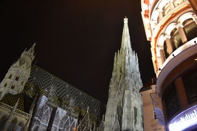 Low angle view of church