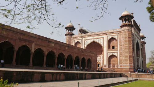 View of historical building against sky
