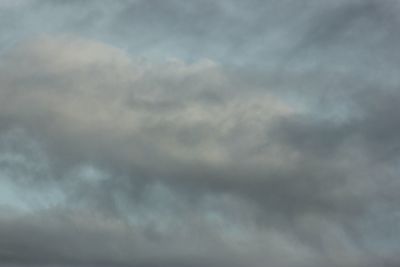 Low angle view of storm clouds in sky