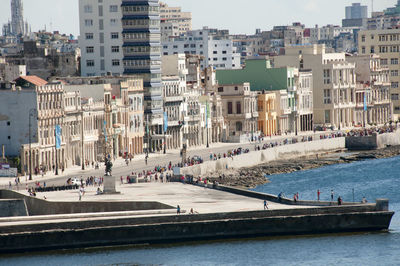 View of buildings in city