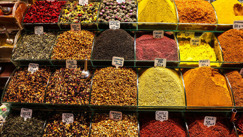 Various market stall for sale