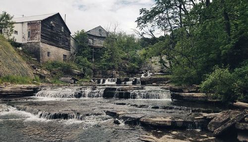 View of historic building against sky