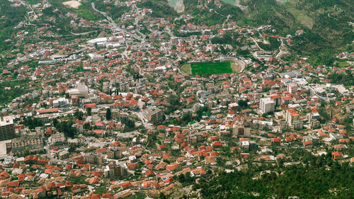 Aerial view of cityscape