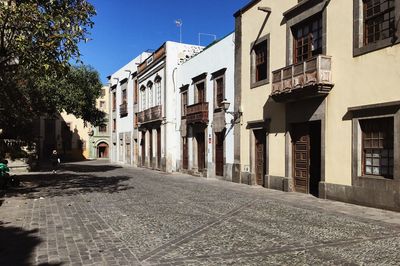 Street amidst buildings in city