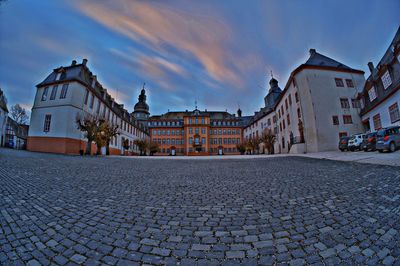 View of buildings in city