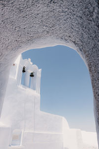 Low angle view of church