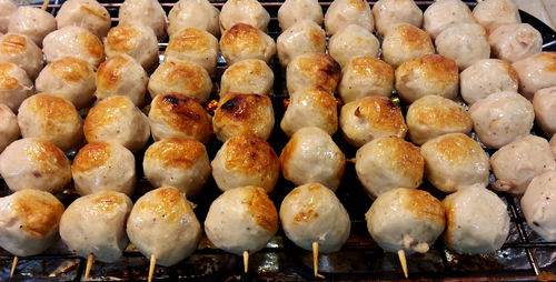 Full frame shot of onions