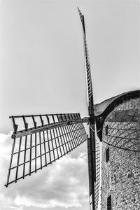 Low angle view of built structure against sky