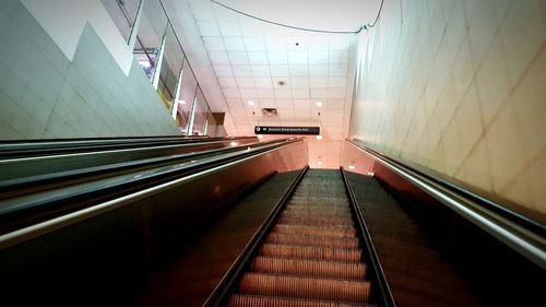 Staircase at subway station