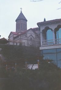 Low angle view of church