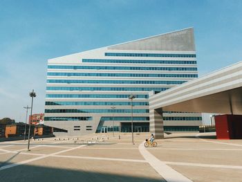 Modern office building against sky