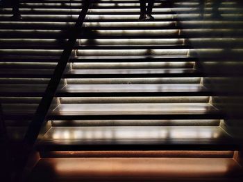 Low angle view of spiral staircase