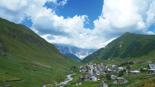 View of ushguli 