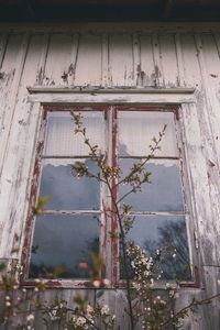 Exterior of old abandoned building