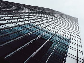 Low angle view of modern building