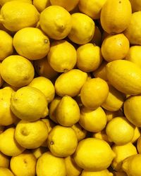 Full frame shot of oranges