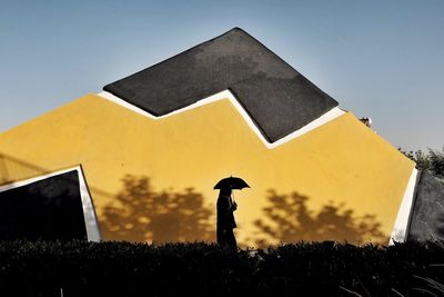 Low angle view of built structure