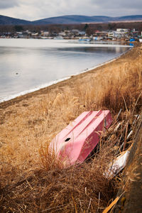 Boat in lake