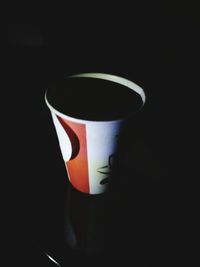 Close-up of coffee cup