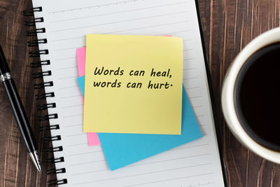 note pad