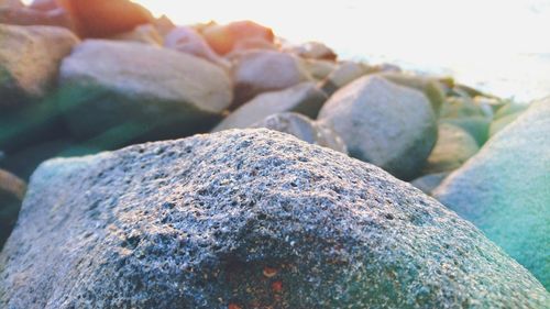 Close-up of rock