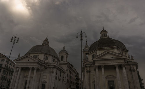 Low angle view of cathedral against sky