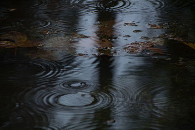 Full frame shot of rippled water