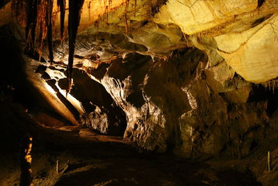 Close-up of cave