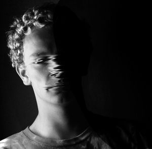 Portrait of young woman