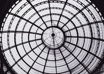 Low angle view of ceiling