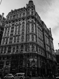 Low angle view of buildings against sky