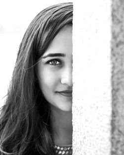 Portrait of beautiful woman