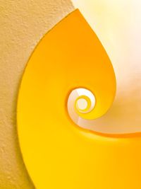 Close-up of yellow lamp