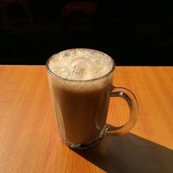 Close-up of coffee cup