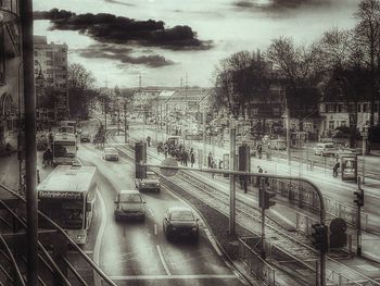 View of city against sky