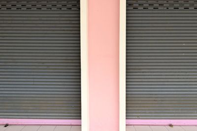 Close-up of shutter