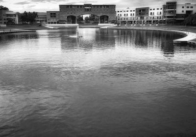 River with buildings in background