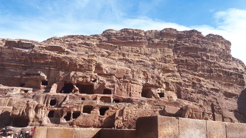 Old ruins against sky