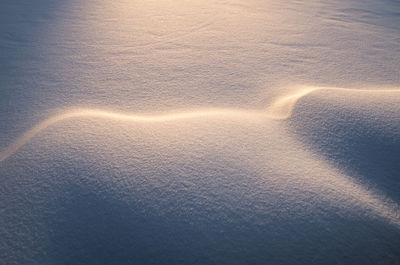 High angle view of rippled water against sky