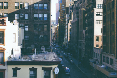 View of buildings in city