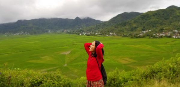 Rice field and me 