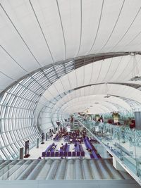 People walking in airport