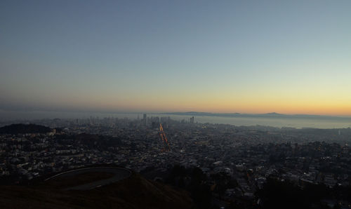 Aerial view of cityscape