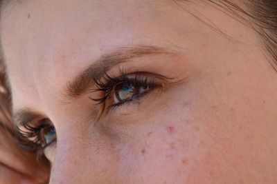 Close-up portrait of woman